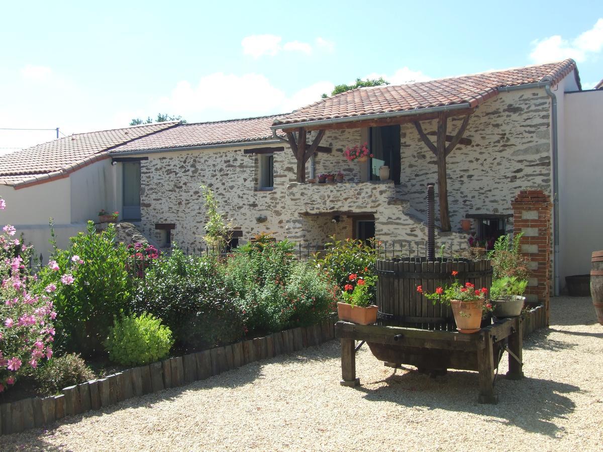 Bed and Breakfast Fleur De Vigne Monnieres  Екстер'єр фото